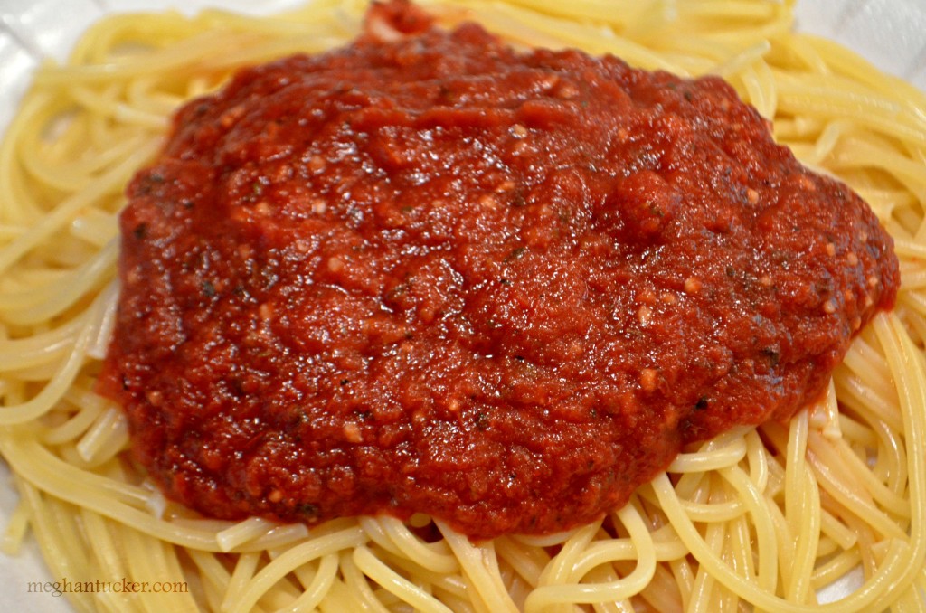 Homemade Spaghetti Marinara Sauce