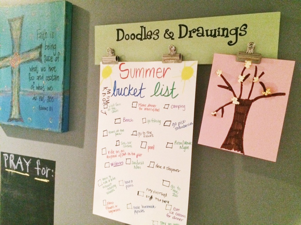 Summer 2015 Bucket List