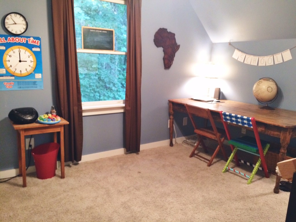 Homeschool Room | MeghanTucker.com