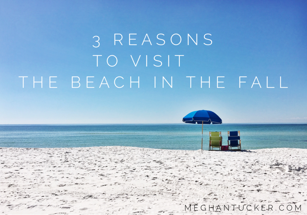 3 Reasons to Visit the Beach in the Fall