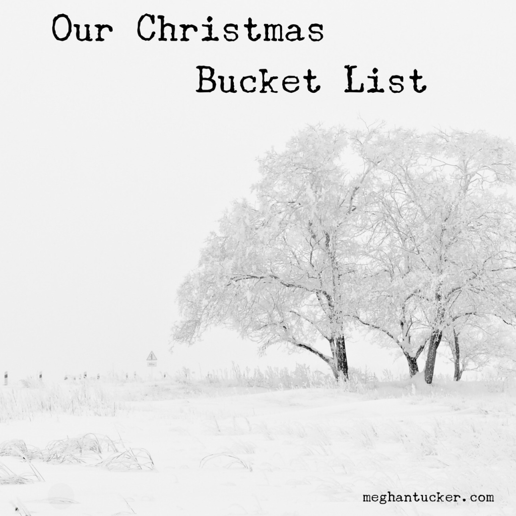 Christmas Bucket List