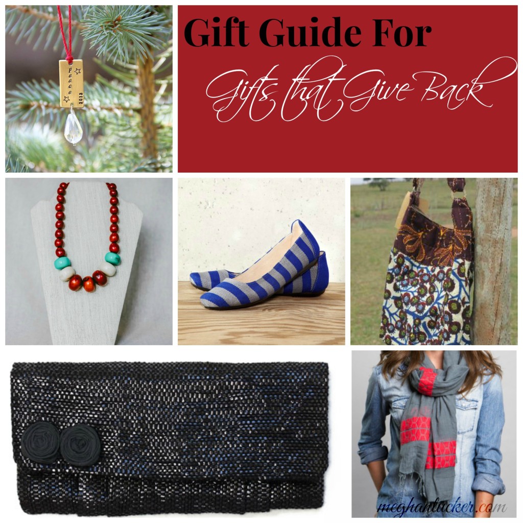 Gift Guide for Gifts That Give Back