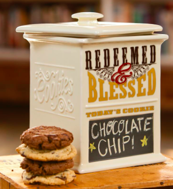 DaySpring Redeemed Cookie Jar