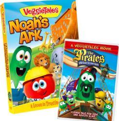 veggie tales Noah's Ark and Pirates