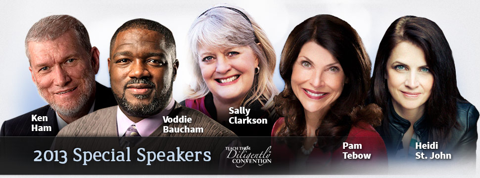 Teach Them Diligently 2013 speakers