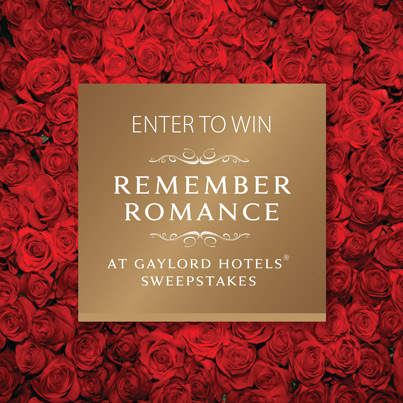 Gaylord Remember Romance Contest