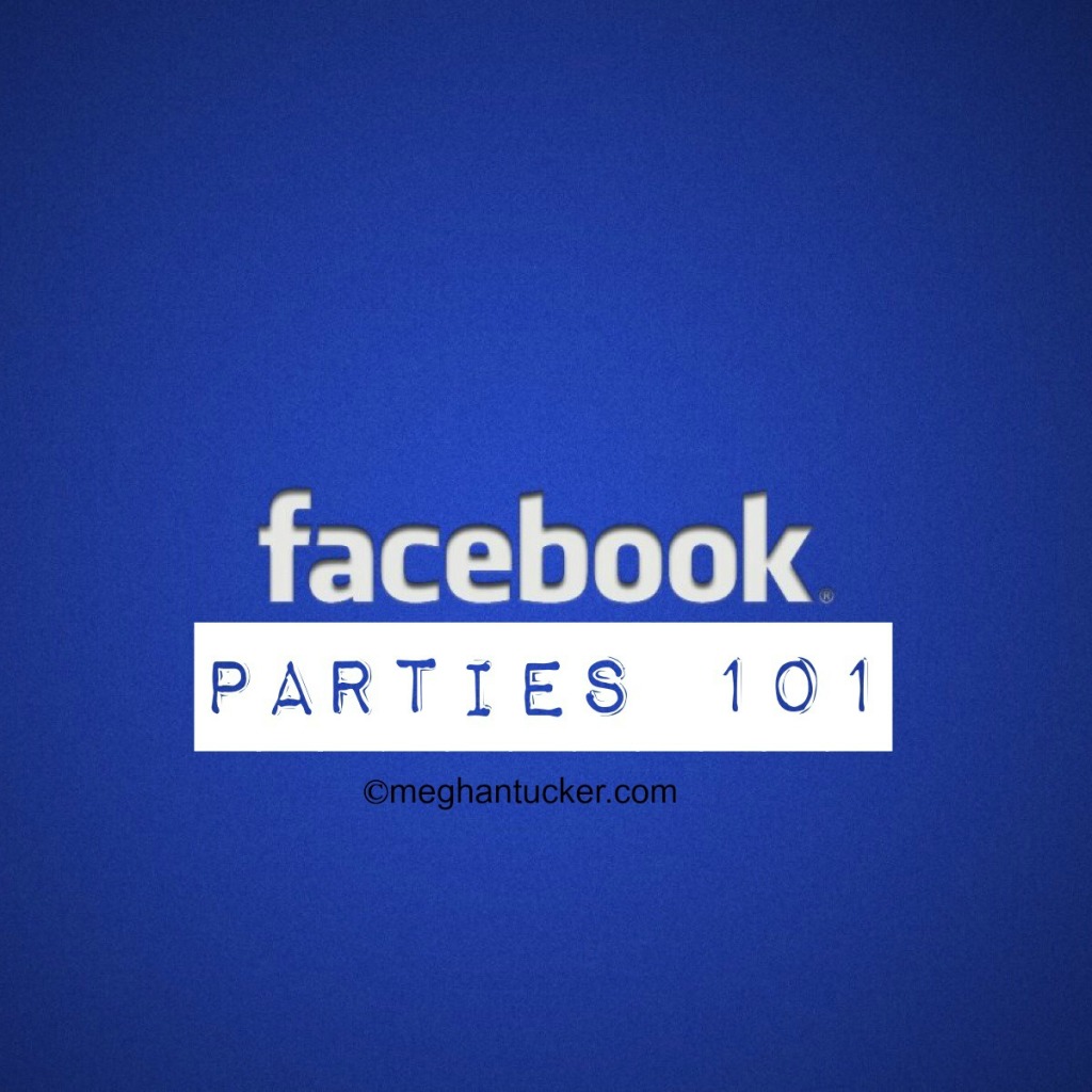 Facebook Parties - what are they and how do I attend?