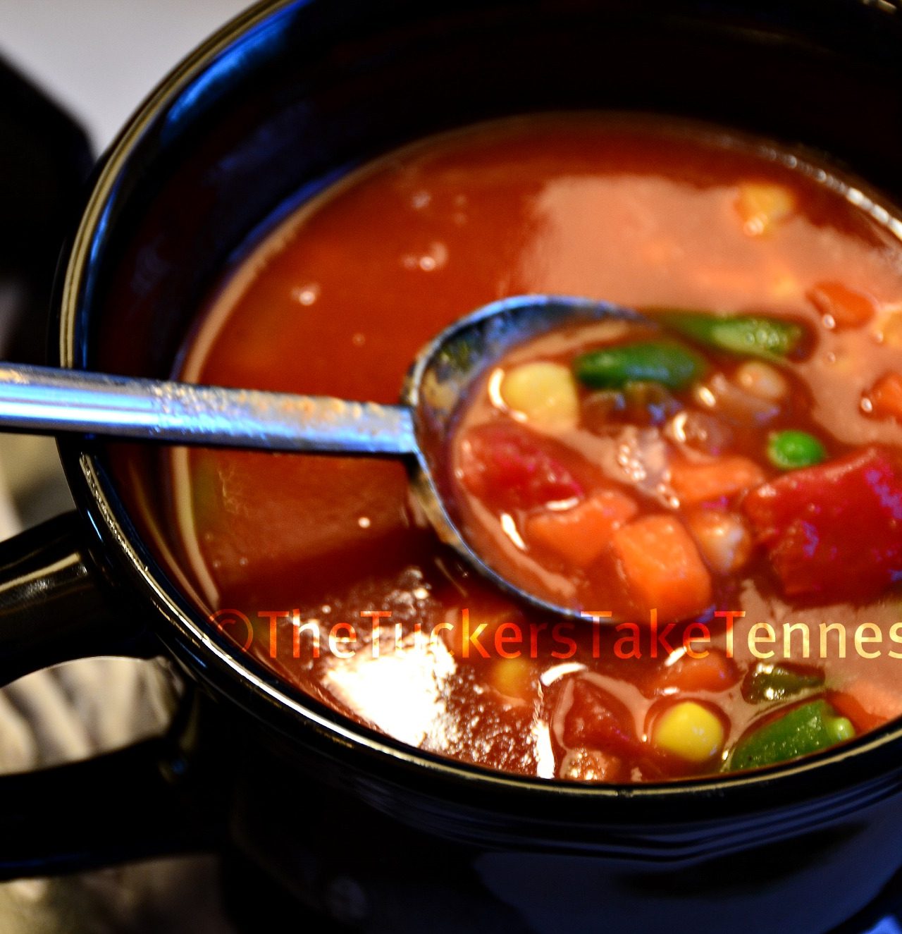 Homemade Vegetable Soup {recipe}