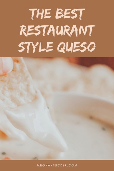 The Best Restaurant Style Queso {recipe}