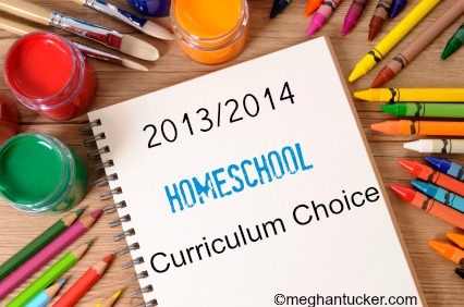 Our 2013/2014 Homeschool Curriculum