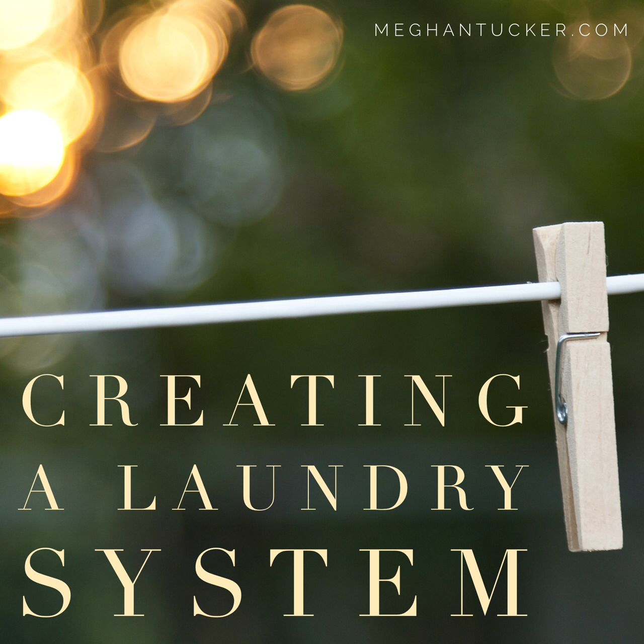 Creating a Laundry System