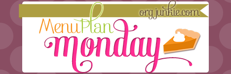 Monday Menu Plan – 10.22.12