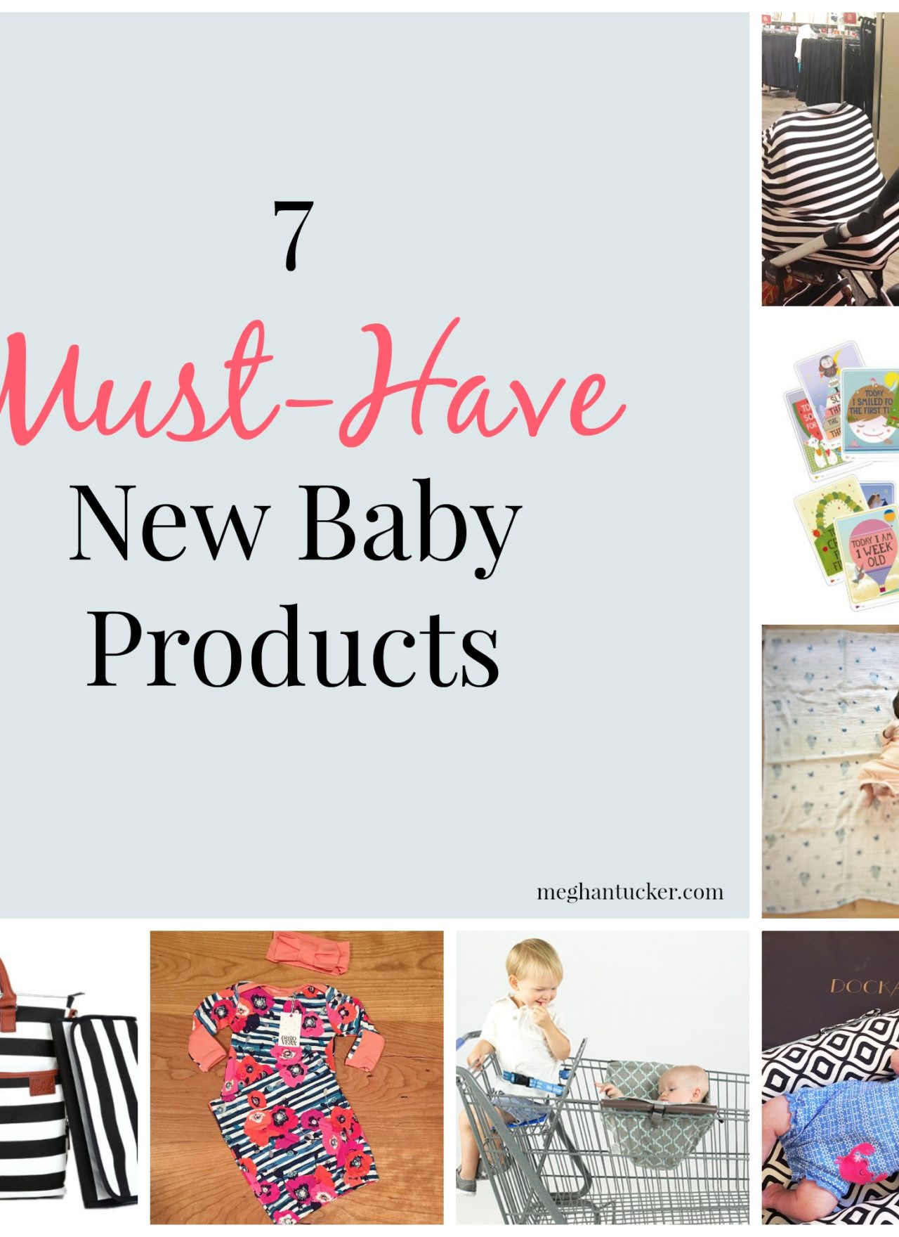 7 Must Have Newborn Baby Items