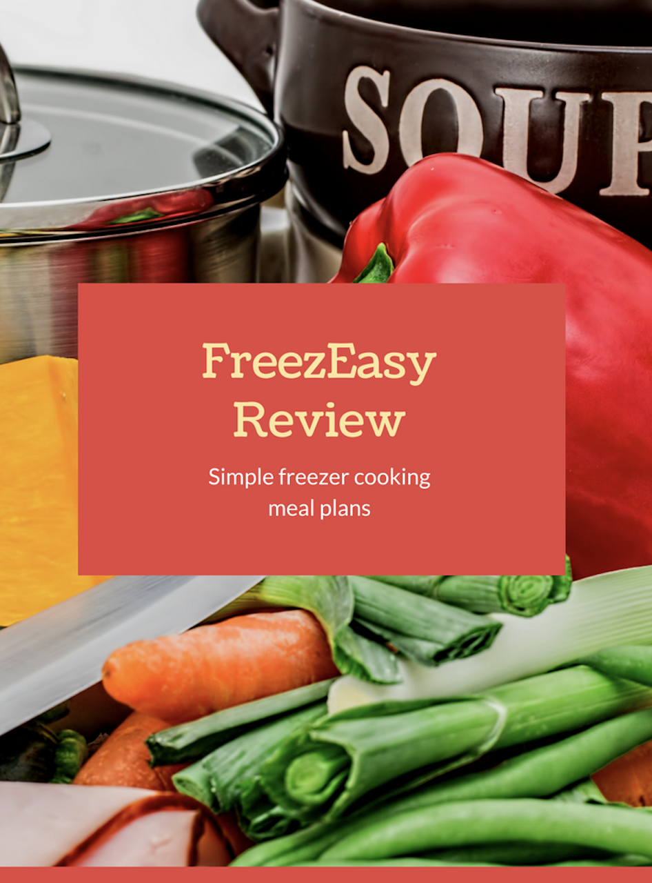 FreezEasy : Simple Freezer Cooking Meal Plans {review}