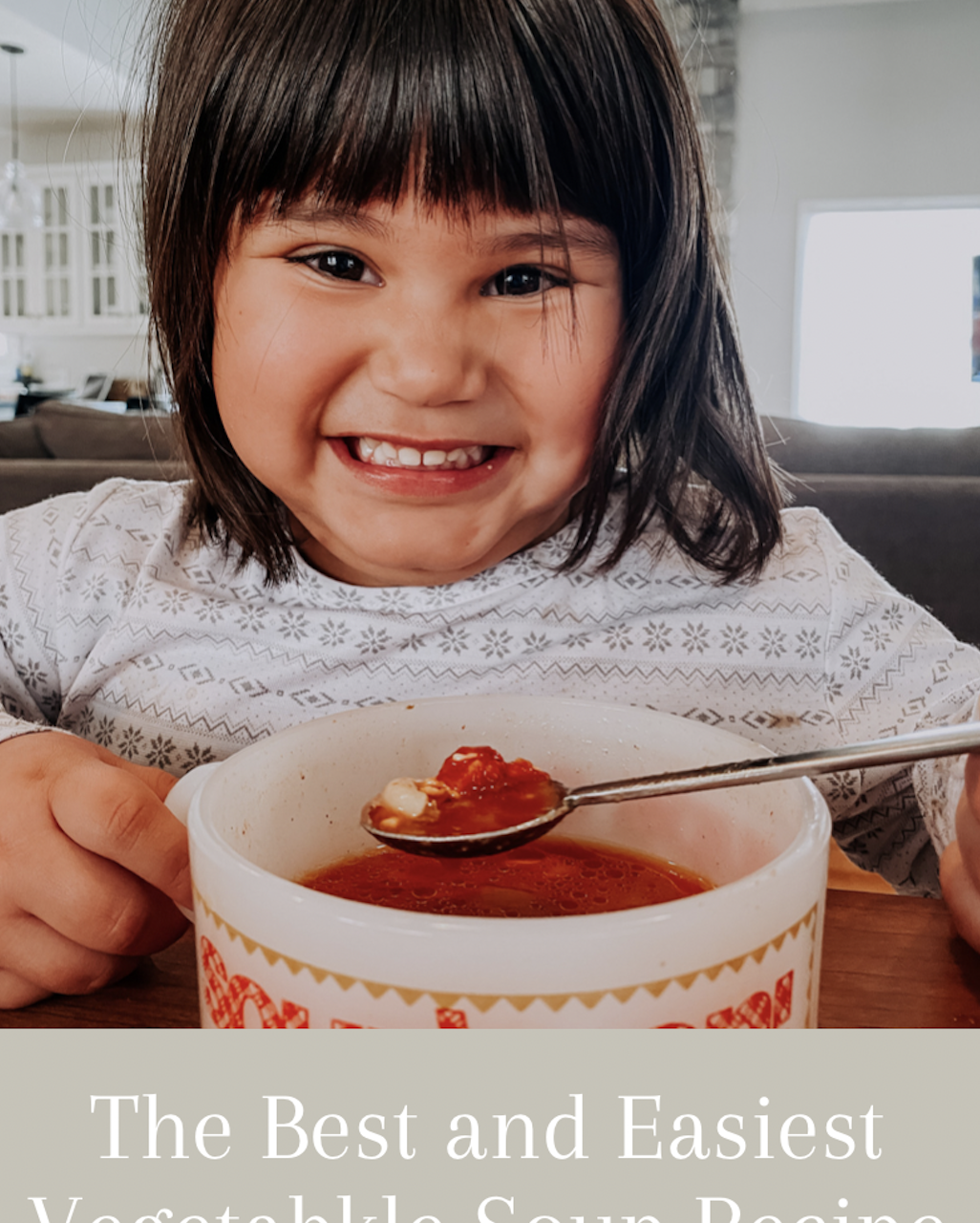 The Best & Easiest Vegetable Soup Recipe