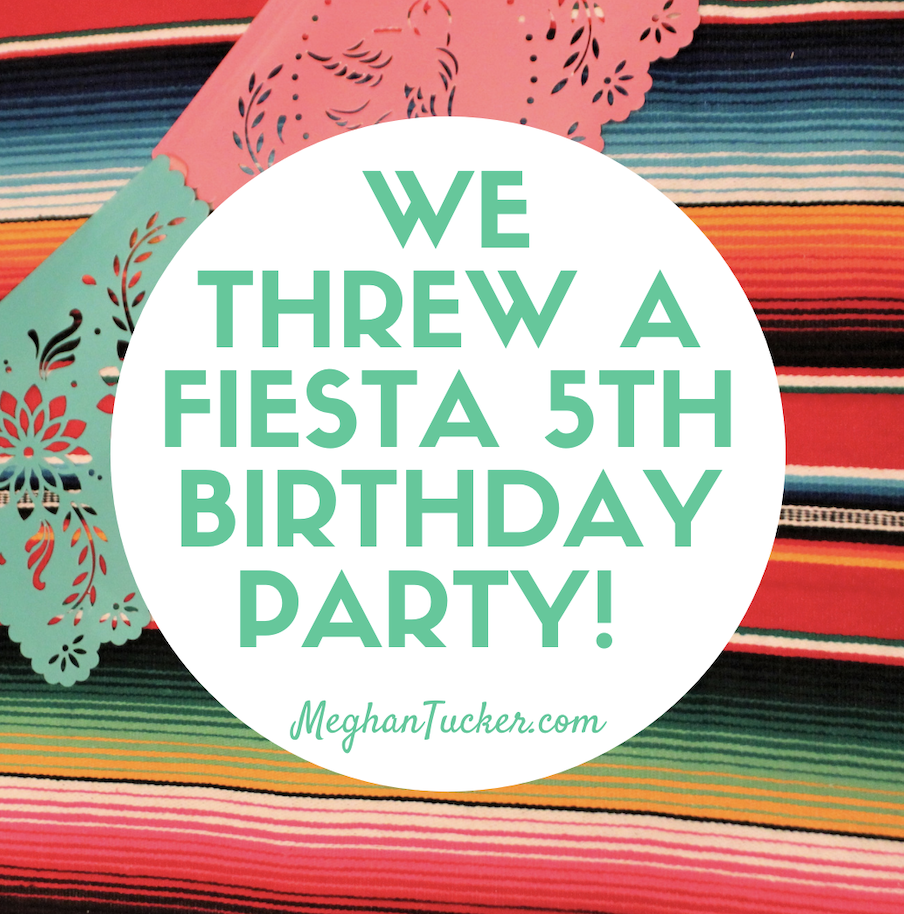 We Threw a Fiesta Birthday Party!