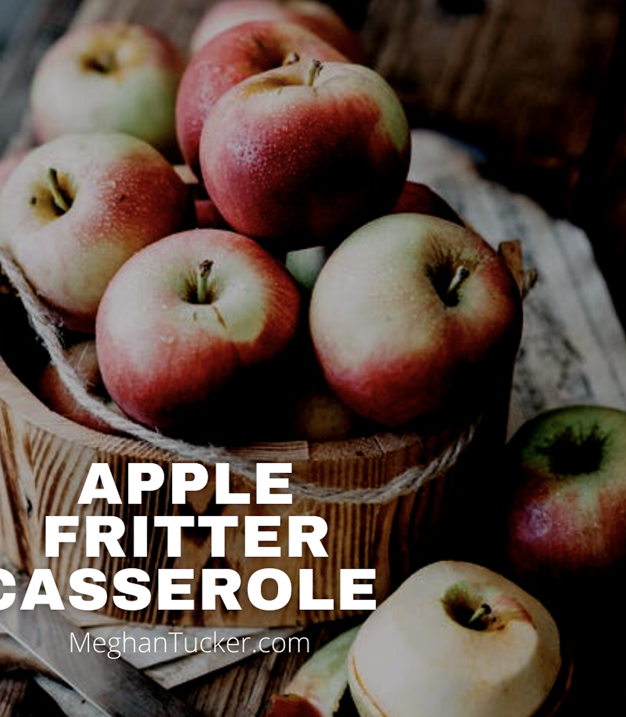 Apple Fritter Casserole {recipe}