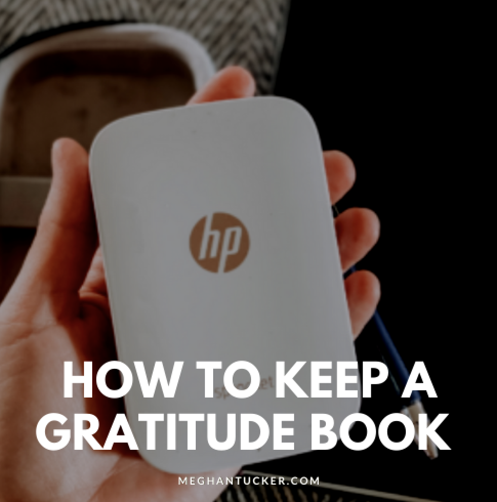 How to Keep a Gratitude Book