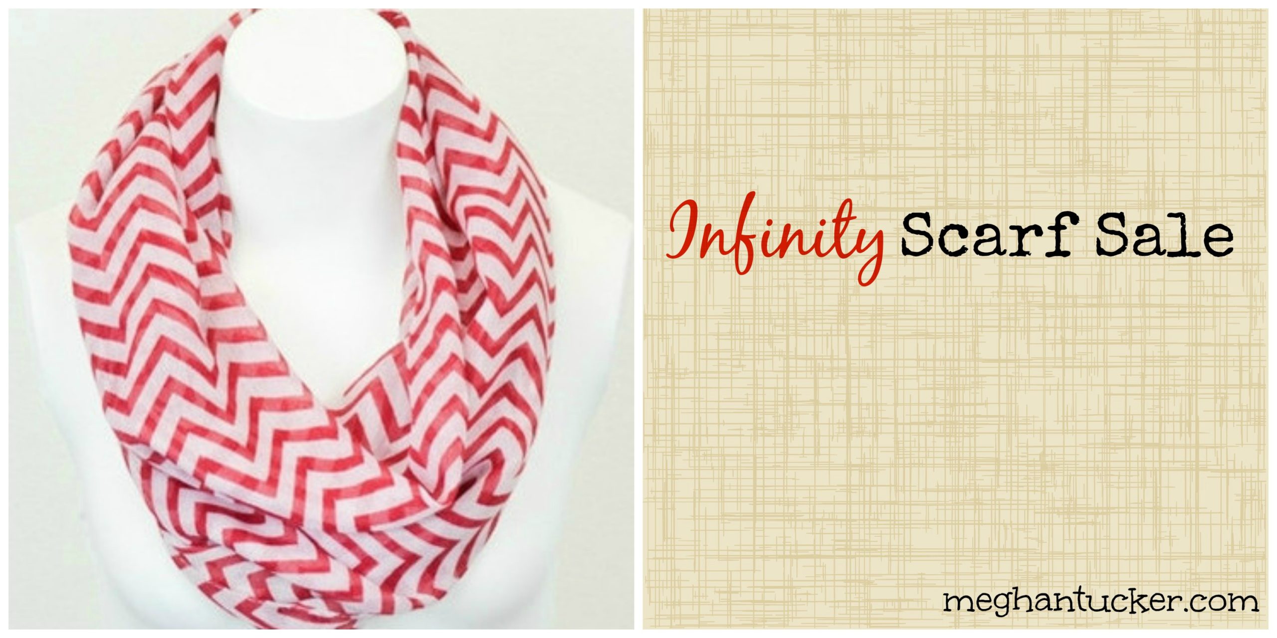 Cents of Style: Chevron Infinity Scarves, $7.95