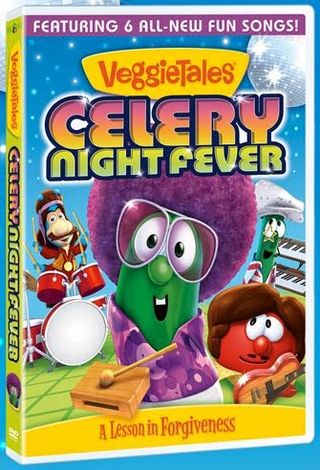 Celery Night Fever – Veggie Tales Newest DVD (& a giveaway)