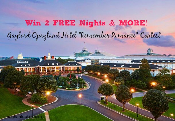 Remember Romance Contest at Gaylord Opryland Hotel