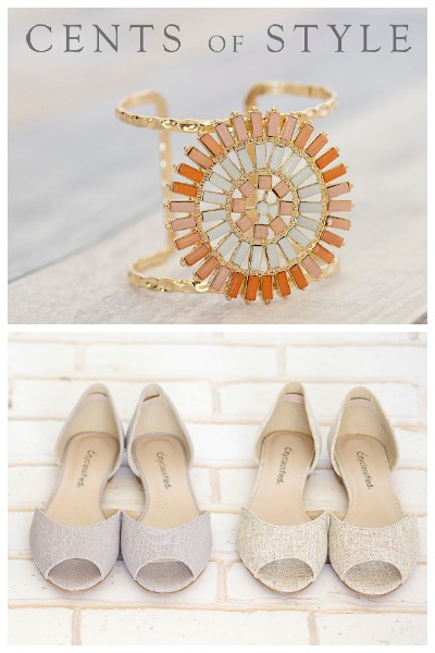 Ballet Flats, Bracelet, Scarf Under $25 From Cents of Style