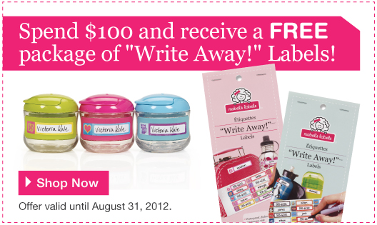 FREE Package of “Write Away” Labels from Mabel’s Labels